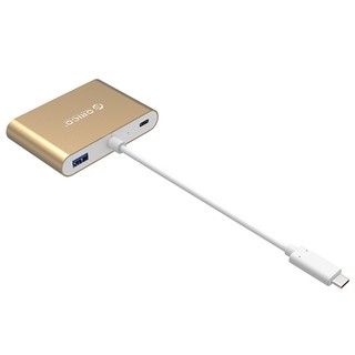 Đầu chuyển đổi Type-C sang HDMI/Type C/USB 3.0 ORICO RCH3A-GD