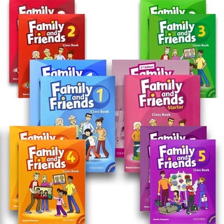 Family and Friends level starter - level 5, bộ bao gồm Classbook và Workbook