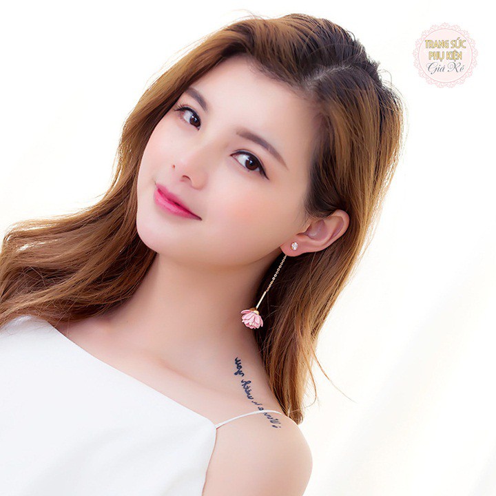 Bông tai cách điệu mẫu mới hot trend thời trang Hàn cực xinh HT197, giá rẻ