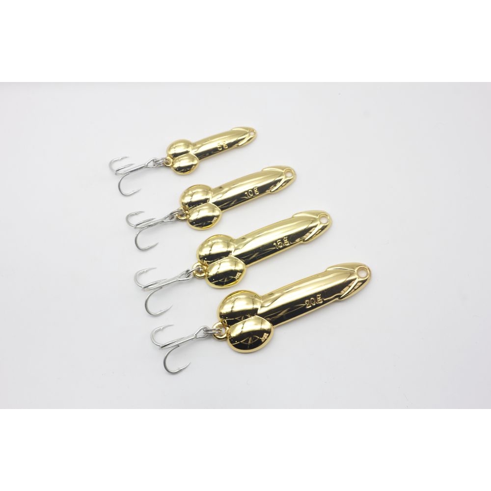 Mồi Câu Cá Giả Bằng Kim Loại Cứng 5g 10g 15g 20g