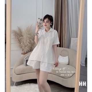 Set Bộ Đũi Cổ Bẻ Ly Lưng Hot Hit