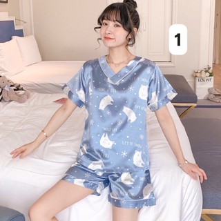 Bộ pijama lụa