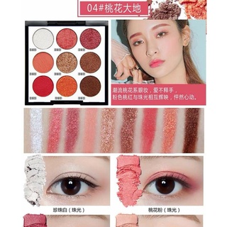 Phấn mắt NOVO SMOOTH EYESHADOW PALETTE đủ tone