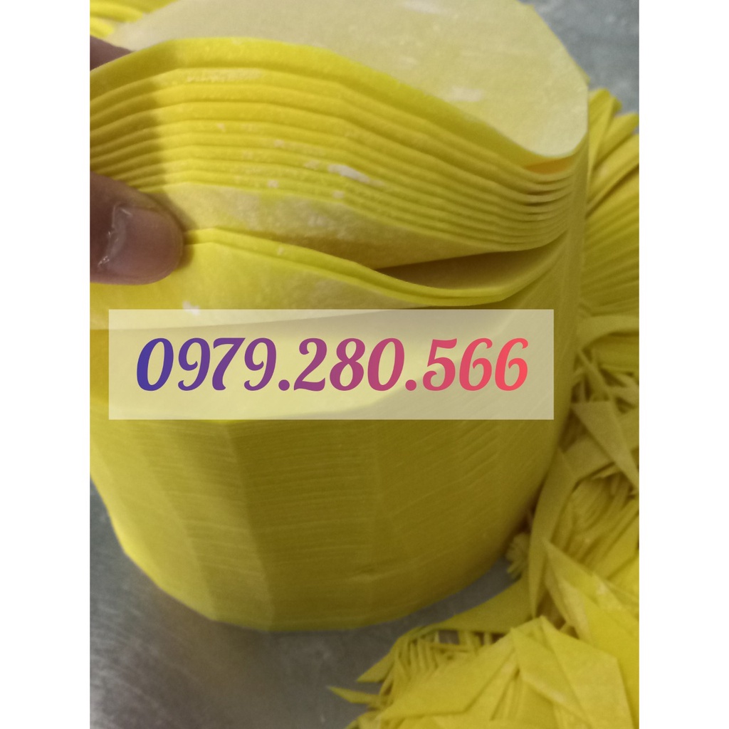 Combo 05 Vỏ bánh gối, Vỏ bánh không ngấm mỡ, giòn tan, đường kính 15cm