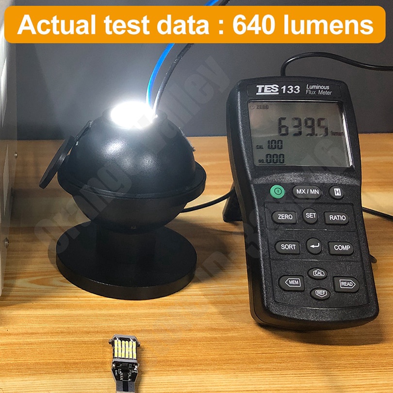 Bóng đèn LED lùi xe siêu sáng T15 W16W 921 45 SMD 4014 cho ô tô, xe máy