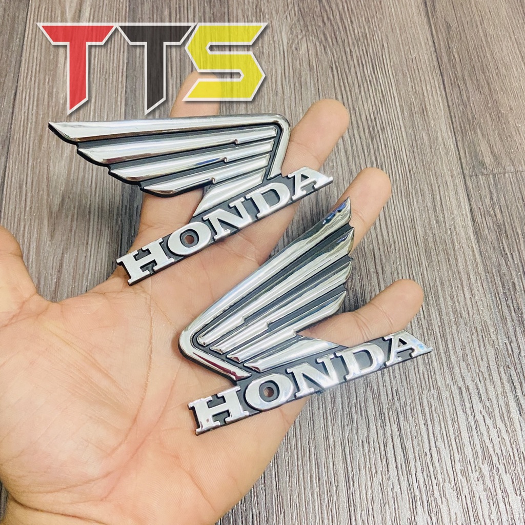 Bộ tem CÁNH CHIM honda nhựa cứng dán trang trí cánh bửng, dàn áo kích thước zin