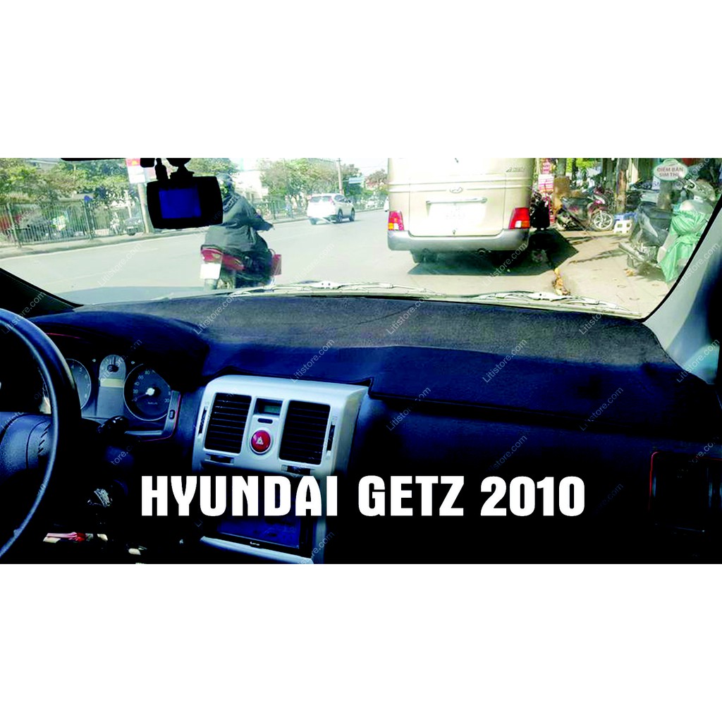 Thảm Taplo Nhung Lông cừu HYUNDAI GETZ (Loại đặc biệt)