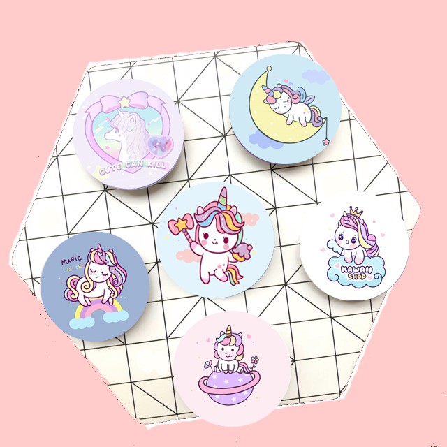 Giá đỡ điện thoại ngựa thần IR38 đỡ điện thoại tròn unicorn