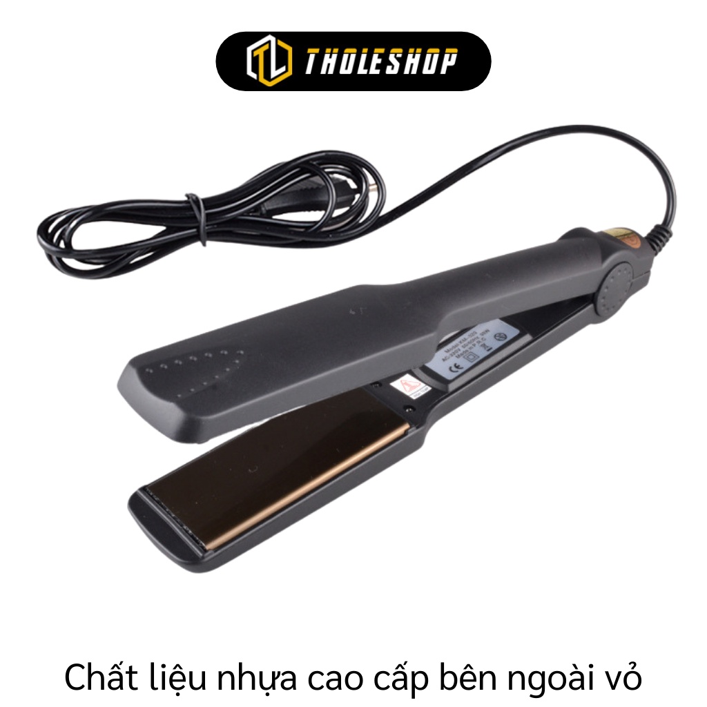 Máy Duỗi Tóc - Máy Ép Thẳng Tóc Tạo Kiểu 4 Mức Nhiệt Kemei KM-329, An Toàn 7647
