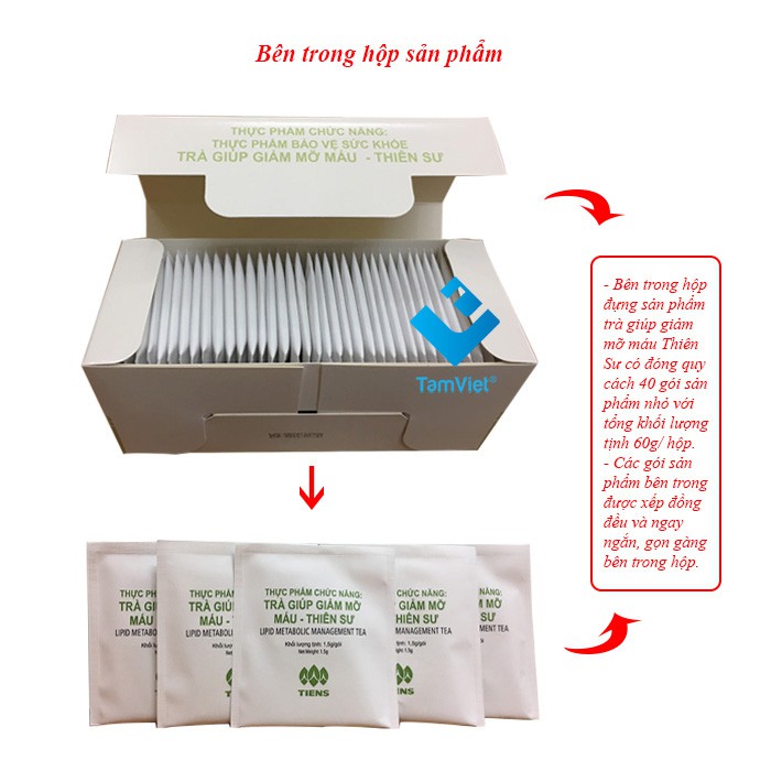 Trà giảm mỡ máu Thiên sư | BigBuy360 - bigbuy360.vn