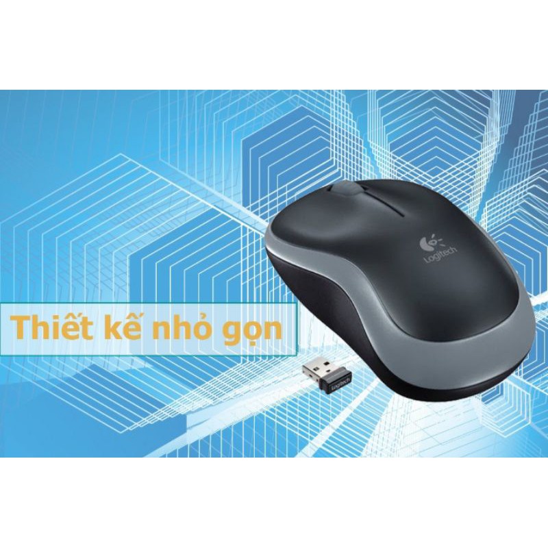 Chuột Không Dây Logitech B175 - Hàng Chính Hãng Bảo Hành 3 Năm