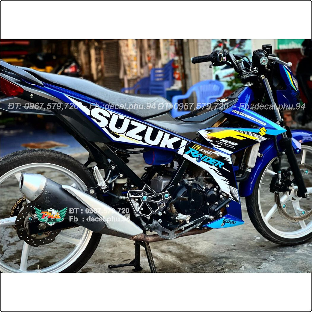 Tem Rời Raider Xanh ( Mới ) (J)