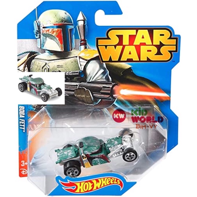 Xe mô hình Hot Wheels Star Wars Series Boba Fett DTB09.