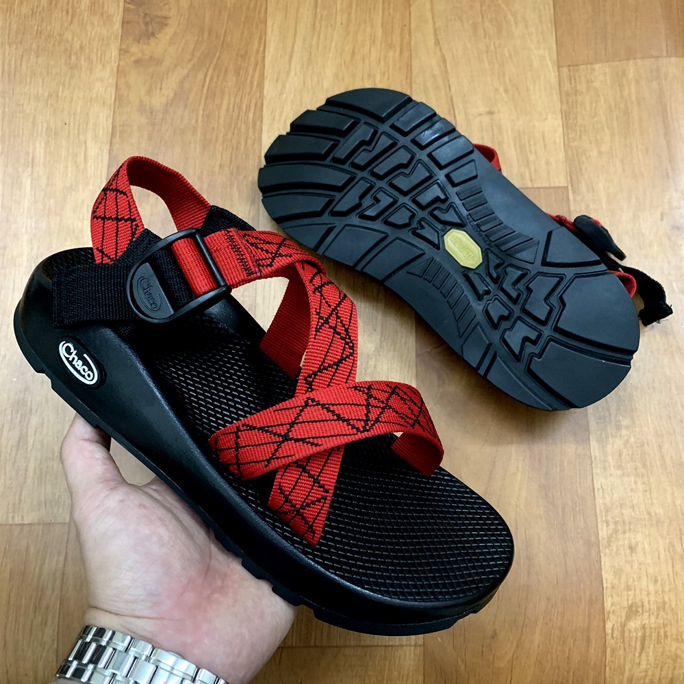 Dép Sandal Chaco Nam Quai Đỏ Mã D104