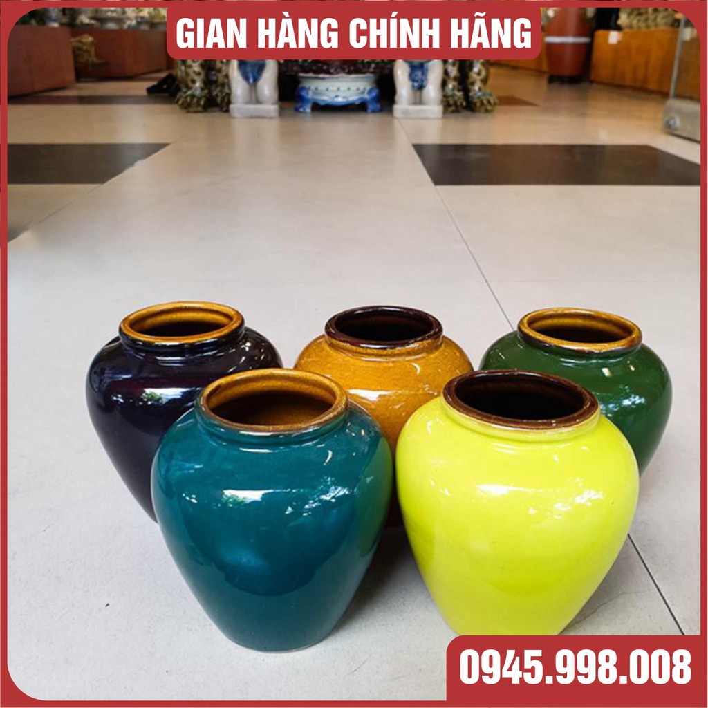 Chum uống bia bằng sứ BÁT TRÀNG CAO CẤP giá rẻ 400ml nhiều màu-XƯỞNG GỐM VIỆT