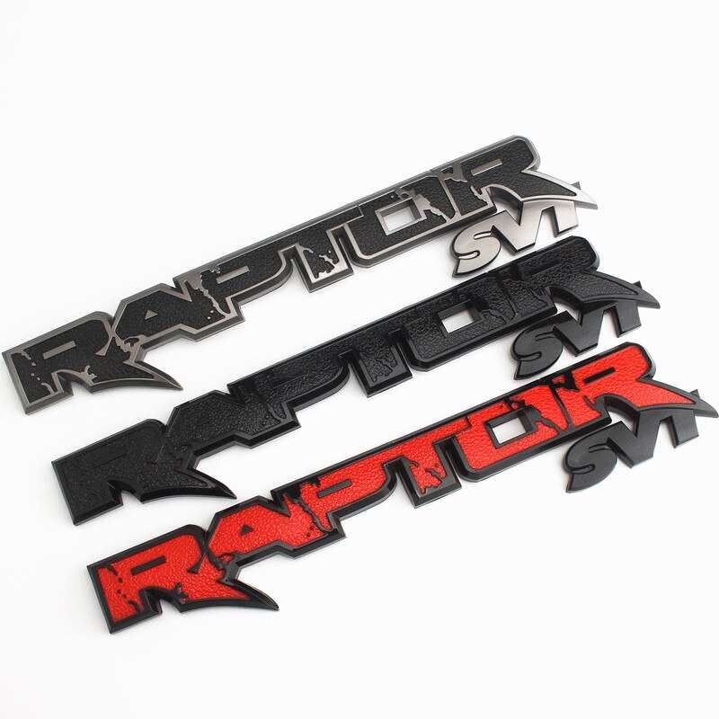 Decal 37cm Abs Raptor Svt Trang Trí Đuôi Xe Ford F150 F250 F350