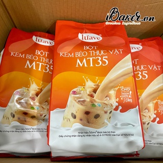 [1kg] Bột kem béo thực vật MT35/ Bột pha trà sữa - LUAVE