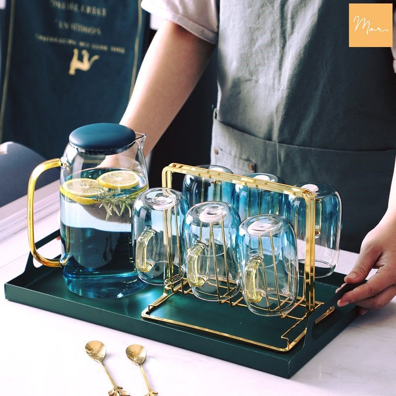 Bình nước thủy tinh chịu nhiệt - 1.8L