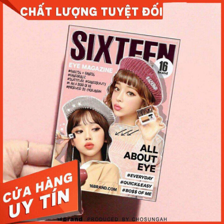 Phấn mắt 16 Brand Eye Magazine All About Eye