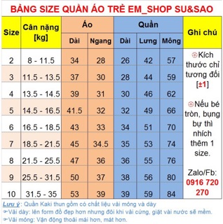 Quần bé trai 9-34kg