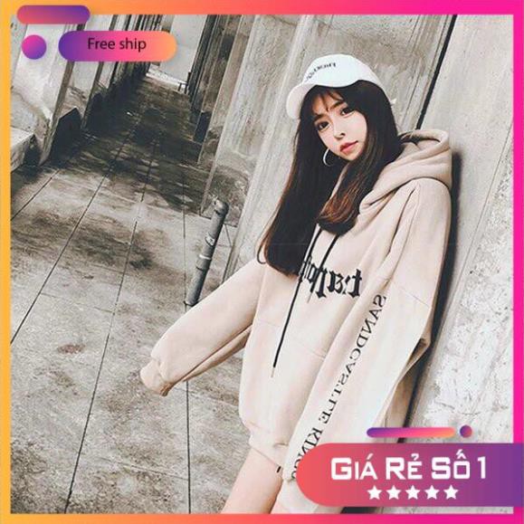 [ÁO KHOÁC NỮ,NAM] Áo Khoác Unisex Hoodie In Chữ SK Nón 2 Lớp Free Size dưới 70Kg AK04