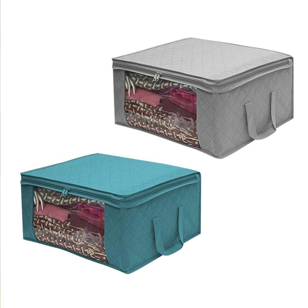 Set 1 / 2 / 3 Túi Đựng Chăn Màn Chống Bụi Cho Tủ Quần Áo / Phòng Khách / Phòng Ngủ