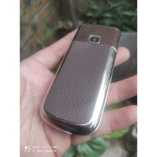 miếng dán da nokia 8800 - nâu