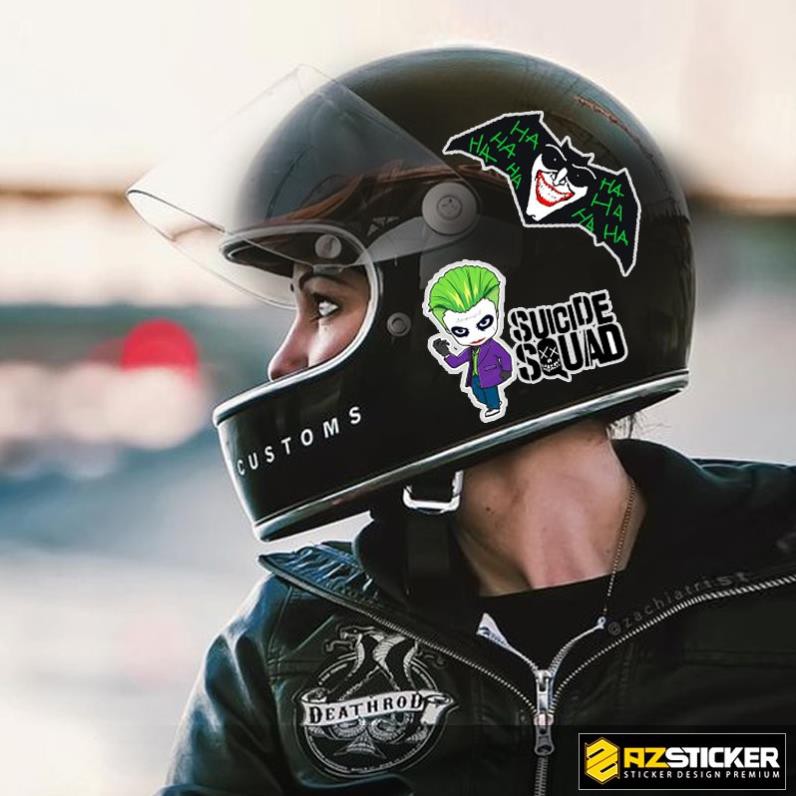 Set A4 Hình Dán Sticker Jocker STKA417 | Dán Đồ Dùng, Điện Thoại, Laptop, Thiết Bị Chất Liệu Chống Nước, Bền Màu