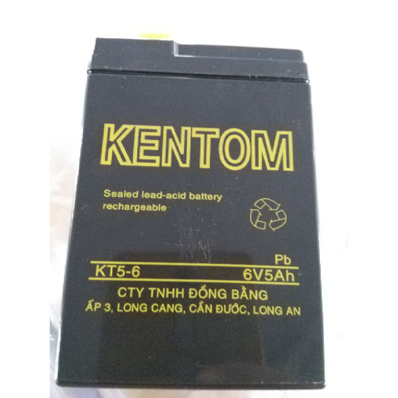 Bình khô 6V dùng cho đèn sạc, quạt sạc