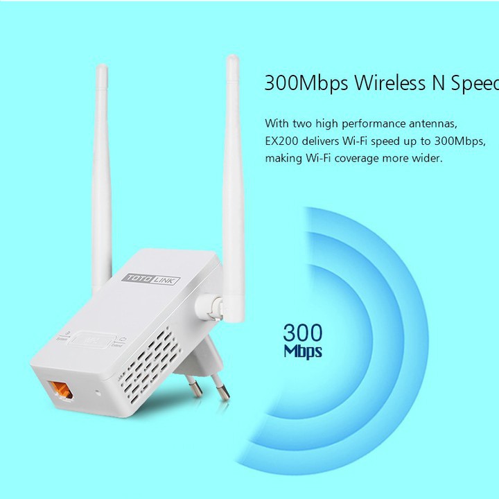 Bộ Sóng WiFi TOTOLINK EX200, EX300 - Hàng Chính Hãng