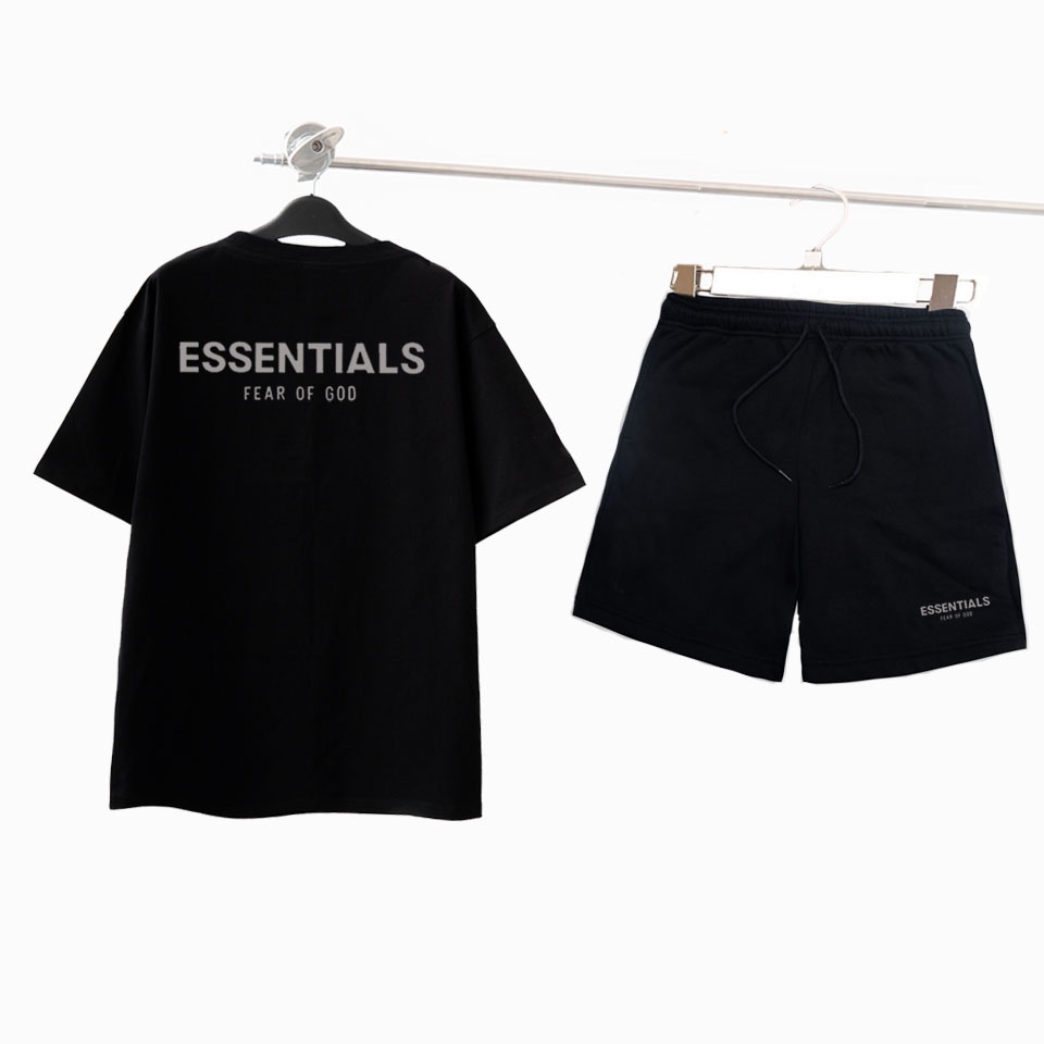 Bộ Thể Thao Nam Nữ ESSTENTIAL Bộ Quần Áo thun Unisex ESSTENTIAL
