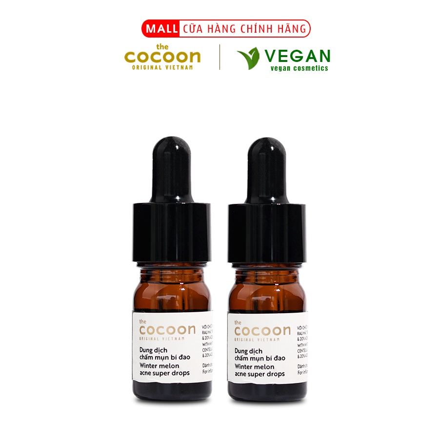 Combo 2 chai dung dịch chấm mụn cocoon 5ml/1chai