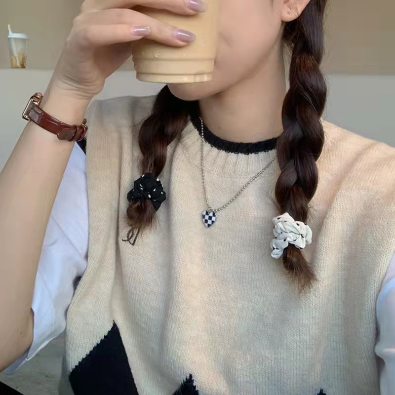 Vòng cổ bạc mặt hình trái tim xinh xắn cho nữ