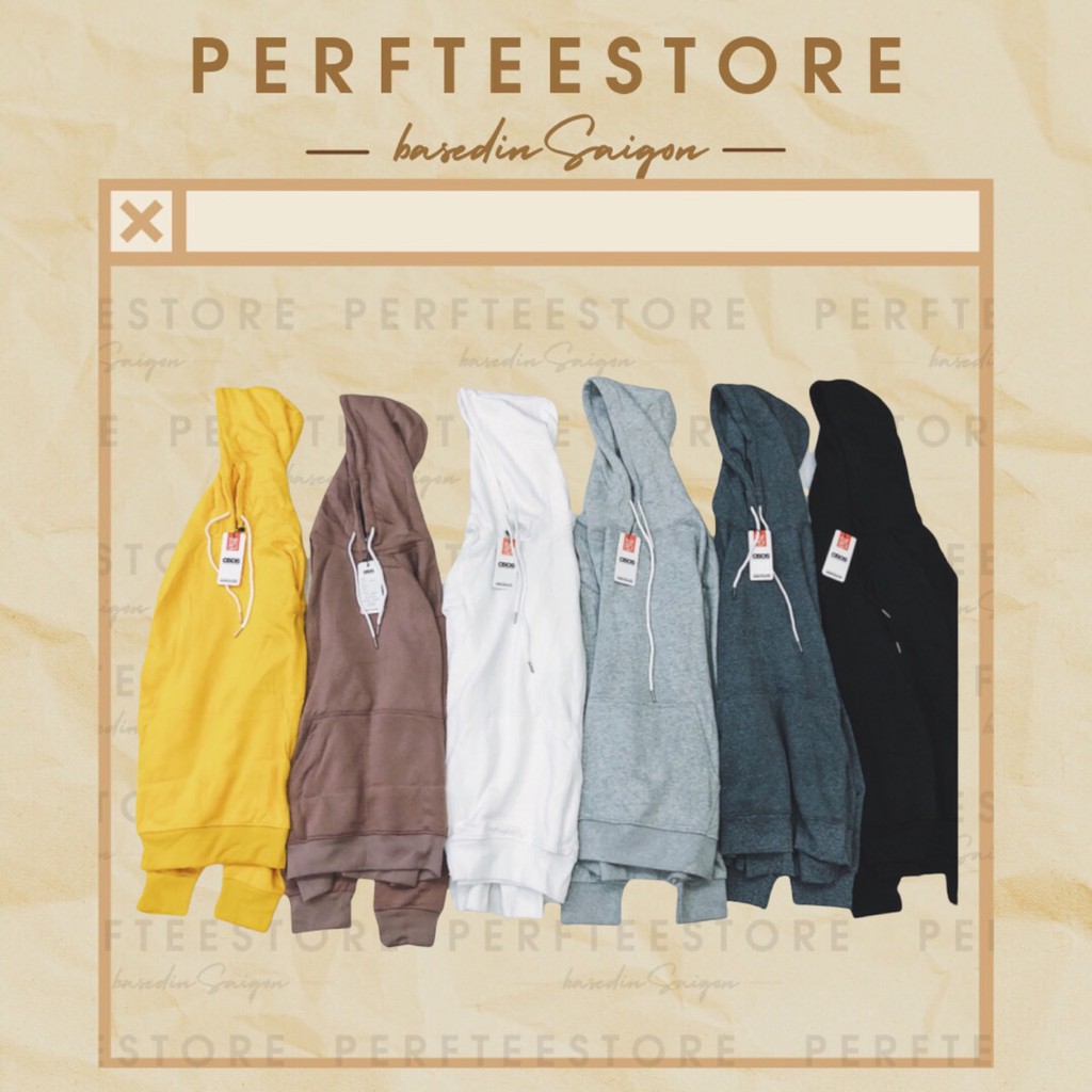 Áo chui đầu hoodie trơn Asos form rộng unisex nỉ bông dày |𝑷𝑬𝑹𝑭𝑻𝑬𝑬|