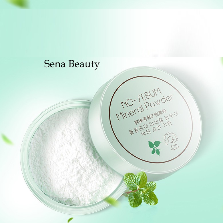 Phấn phủ kiềm dầu dạng bột No Sebum Mineral Powder Rorec Senabeauty | BigBuy360 - bigbuy360.vn