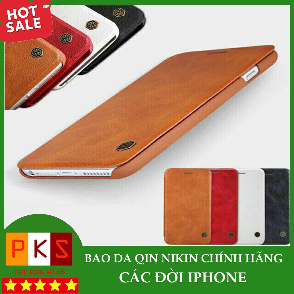 Bao Da NiLLkin Qin Chính Hãng Dành Cho IPhone 6/7/6plus/7plus/8plus/X | BigBuy360 - bigbuy360.vn
