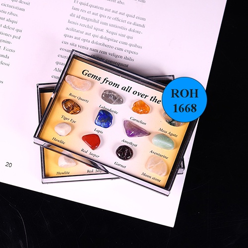 Hộp mẫu đá thanh tẩy bài Tarot cao cấp