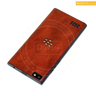 Miếng dán da bò thật cho Blackberry Leap  thương hiệu dán da Davis