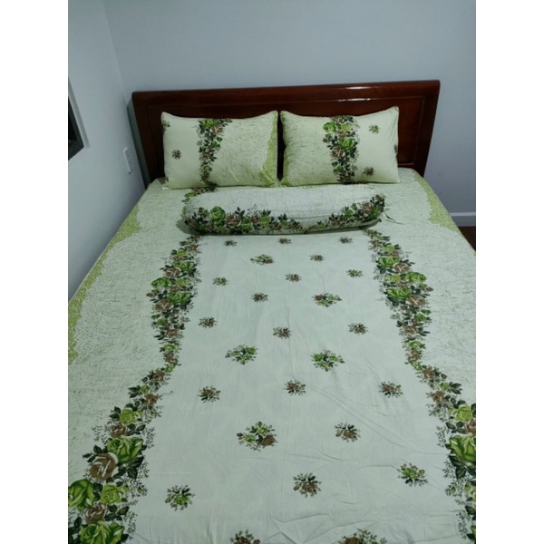 Bộ drap cotton Thắng Lợi 2m*2m2, chuẩn logo, ib lựa mẫu