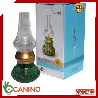 Đèn dầu điện tử cảm ứng thổi bật tắt thông minh Canino (1 đổi 1 trong 7 ngày)