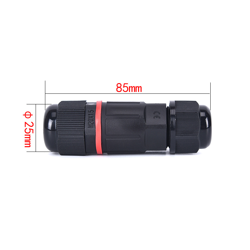Đầu nối dây điện chống thấm nước IP68 16A 3 chấu tiện lợi