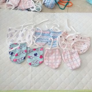 Set 10 đôi bao tay cotton cho trẻ sơ sinh ( sỉ lẻ )
