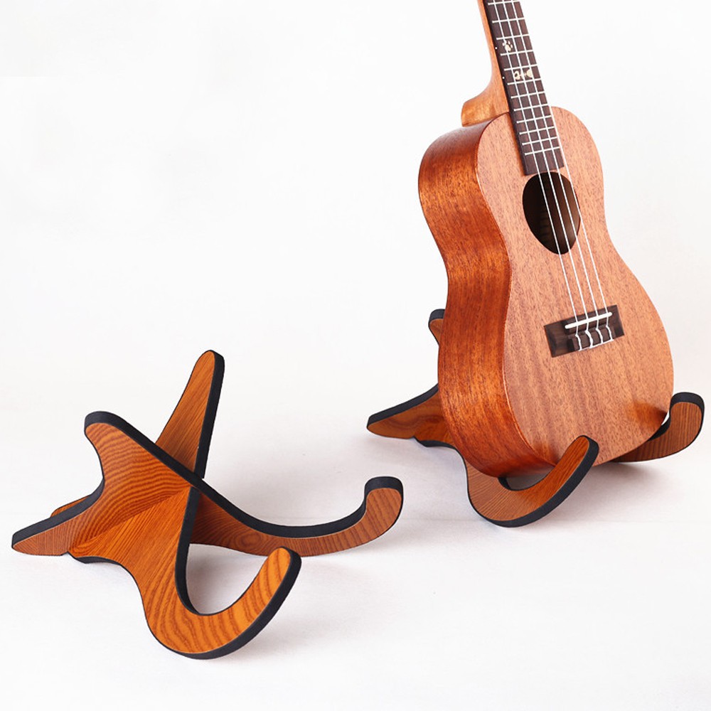 Giá gỗ cứng cáp để đàn guitar violin ukulele tiện lợi hàng chất lượng cao