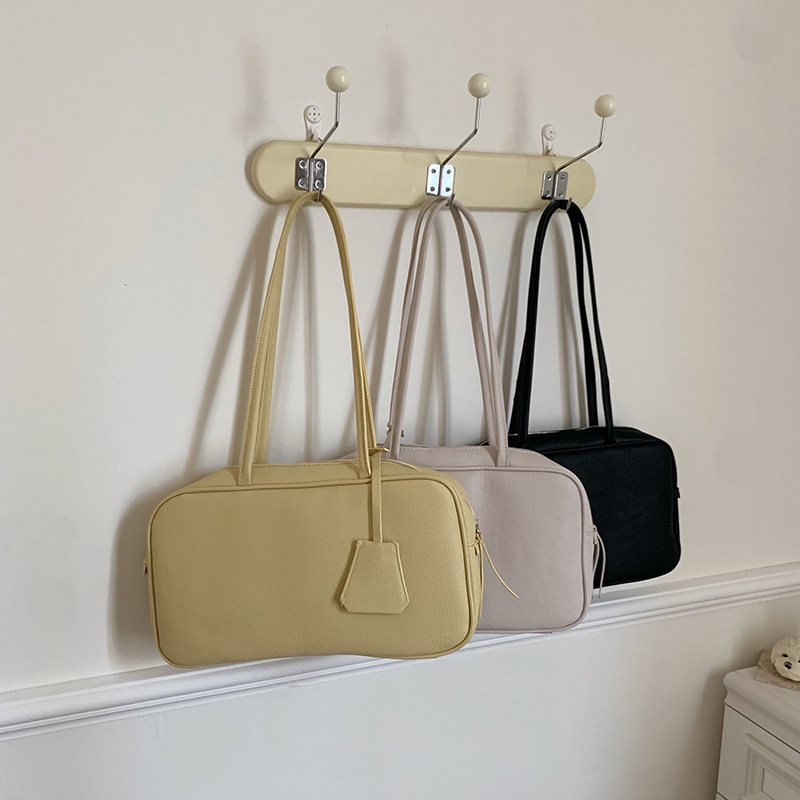 Túi Đeo Vai Cỡ Lớn Có Khóa Kéo Phong Cách Hàn Quốc Thời Trang Cho Nữ