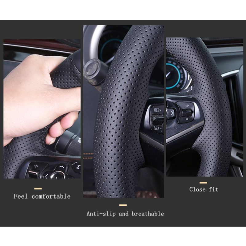 Bọc vô lăng xe Mazda 2, Mazda 3, Mazda 6, Mazda CX5, Mazda CX8 2018-2024 bằng da nappa cao cấp