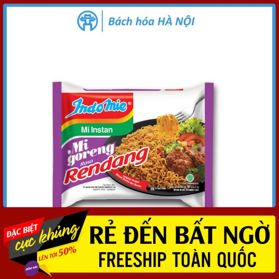 [HCM] Mì Xào Khô / Mì Trộn Indomie Mi Goreng 6 Vị: Ớt Xanh, Gà Cay, Bò Cay, Sườn, Đặc Biệt - Ngon Số 1 Thế Giới | BigBuy360 - bigbuy360.vn