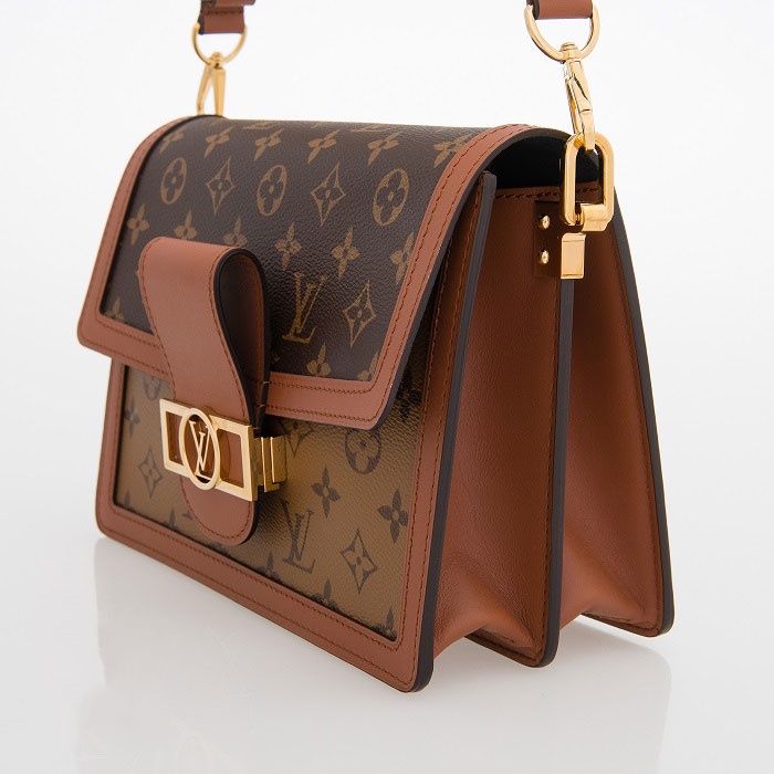 Túi xách nữ lv đeo chéo đeo vai đeo chéo kẹp nách đi chơi đi làm dây da phối xích cao cấp