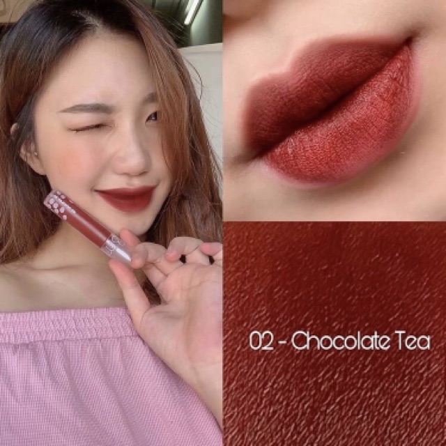 Son Romand Milk Tea VelVet Tint 02 Chocolate tea