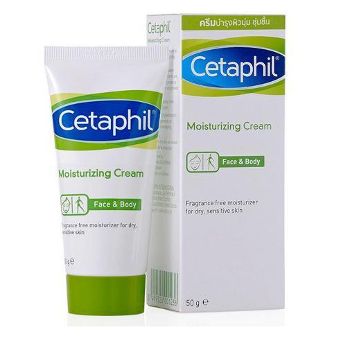 Kem Dưỡng Ẩm Cetaphil Làm Mềm Da Cho Mặt Và Toàn Thân Face & Body Moisturizing Cream 50g