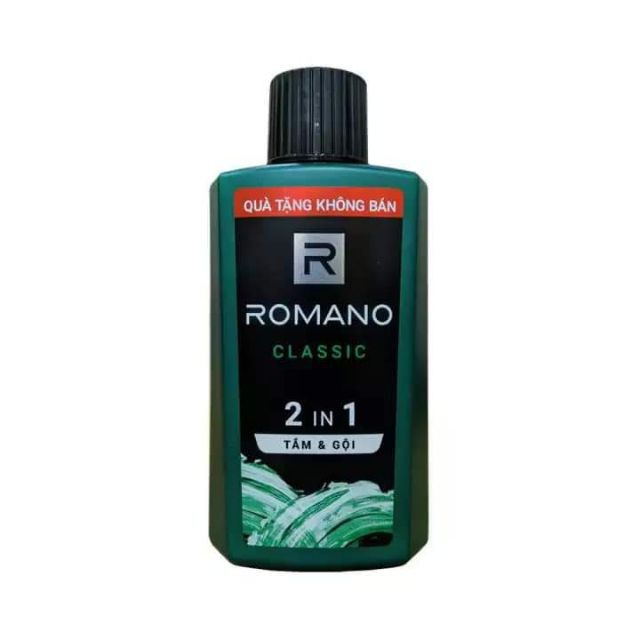 Tắm gội 2 trong 1 Romano Classic 60gr